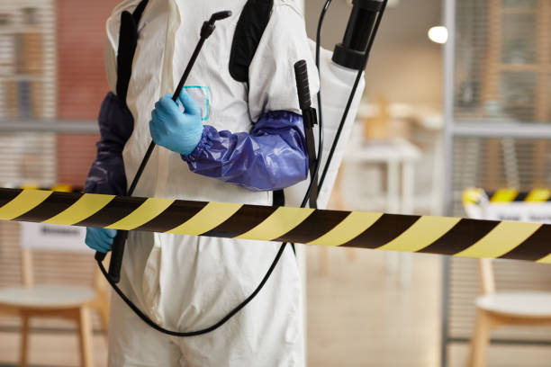 Professional Trauma Scene Cleanup technician working in Union, NJ